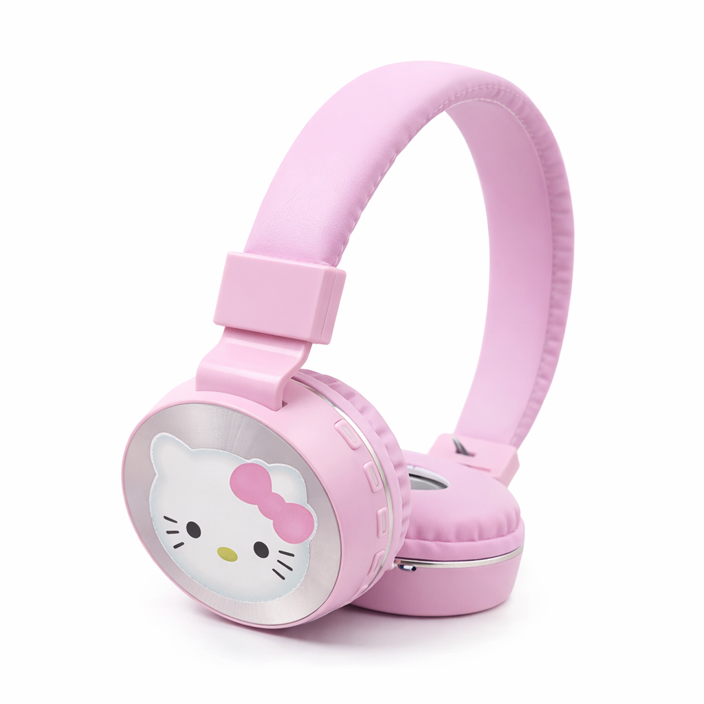 هدفون بی‌سیم کودک طرح کیتی (Hello Kitty) مدل AH-706D
