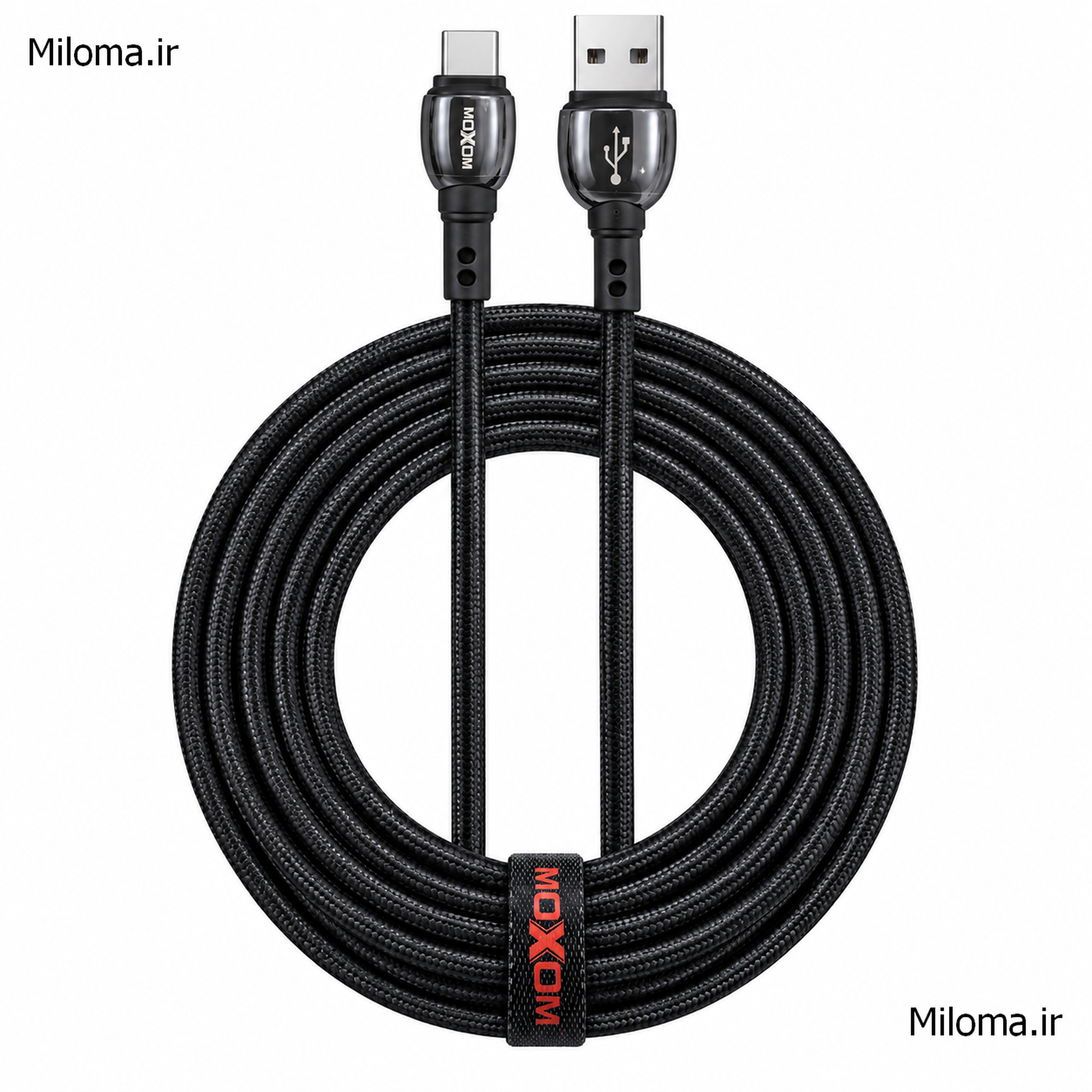 کابل تبدیل USB به USB-C موکسوم مدل MX-CB43 طول 3 متر