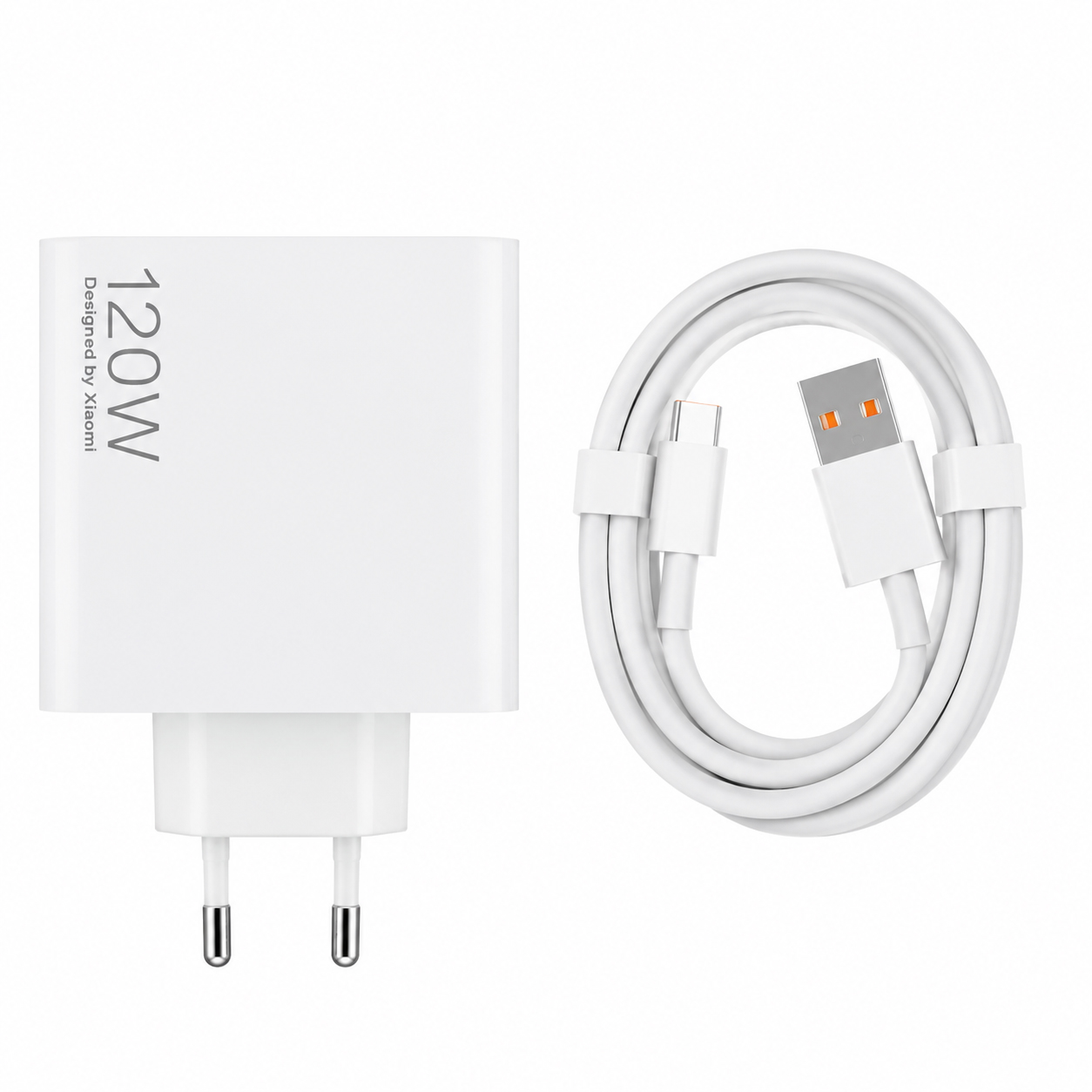 شارژر دیواری 120 وات مدل 120w power adaptor suit به همراه کابل USB-C