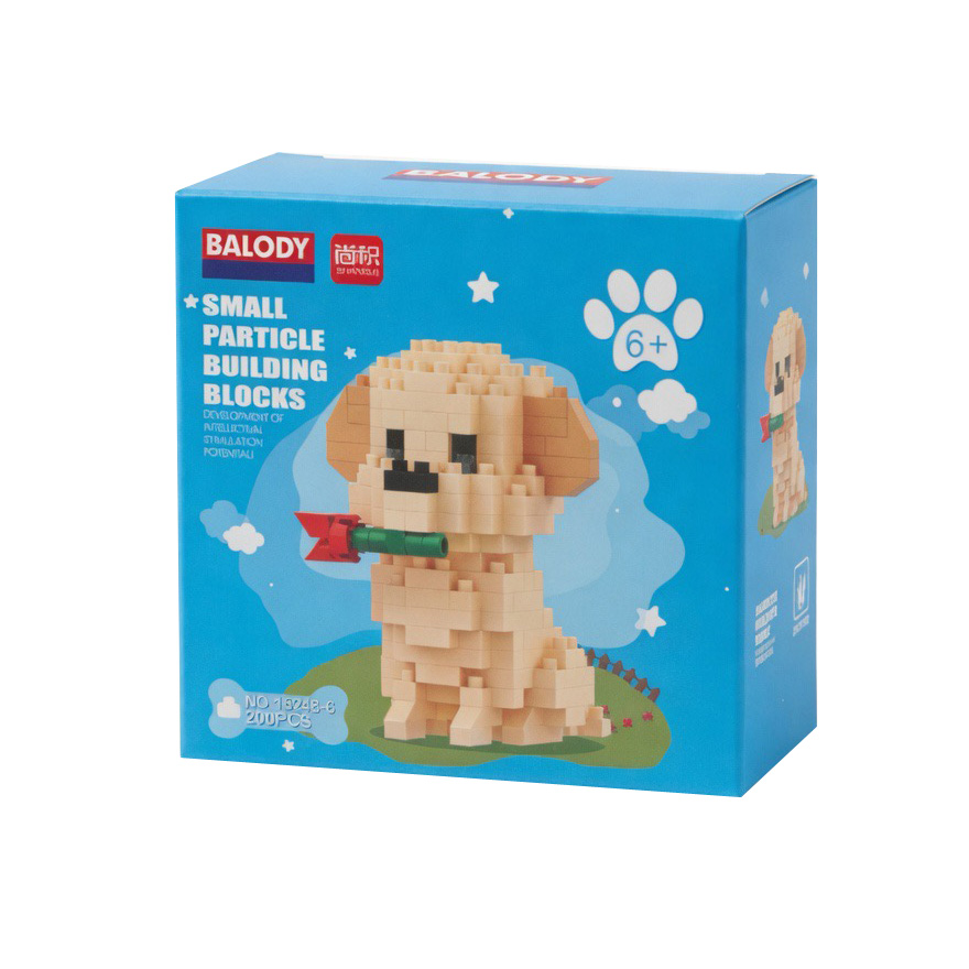 ساختنی 200 تکه بالودی مدل Golden Retrieve کد 182486