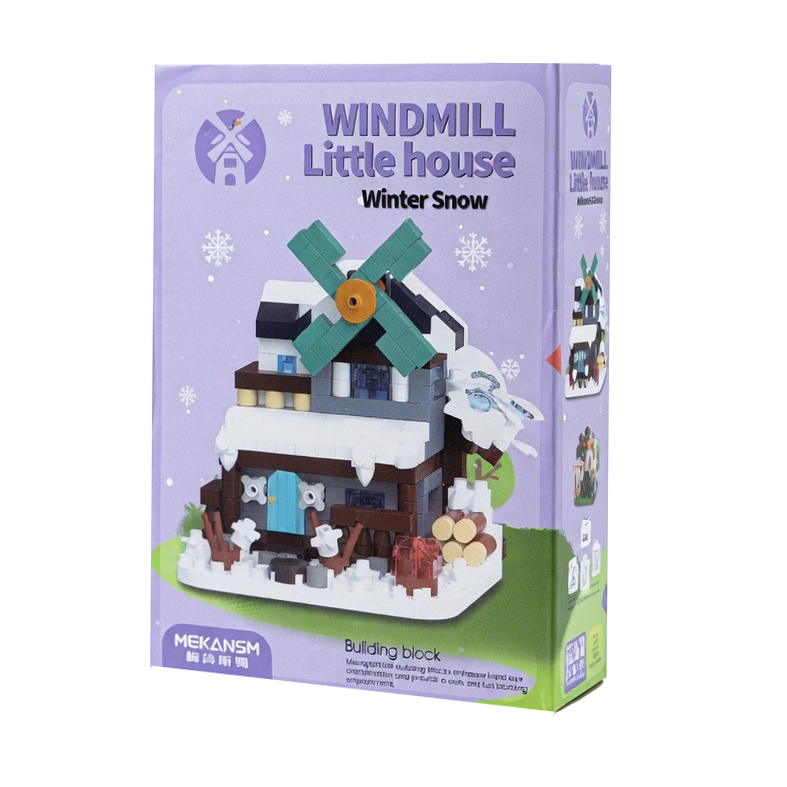 ساختنی 311 تکه Little House مدل زمستان برفی کد 475